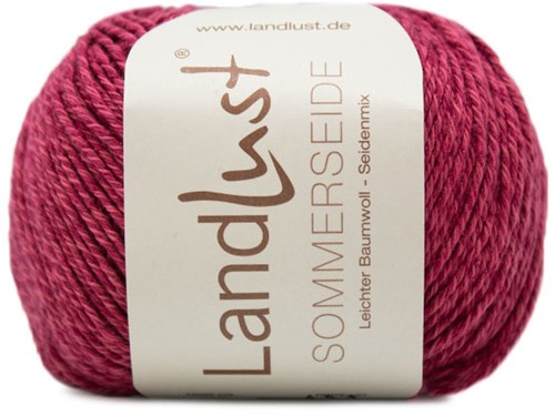 Lana Grossa Landlust Sommerseide 012 Wine Red