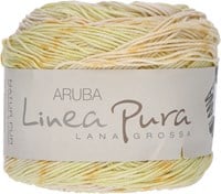 Lana Grossa Aruba 011 Raw White / Vanilla / Green Yellow / Yolk Yellow