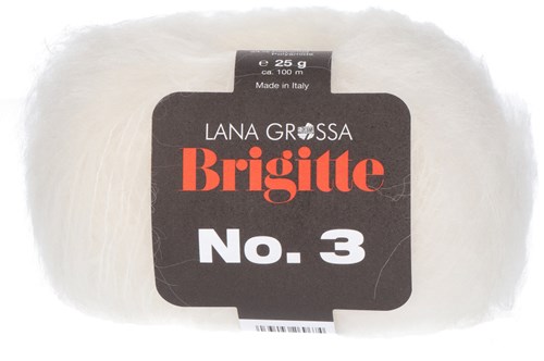 Lana Grossa Brigitte No.3 20 White