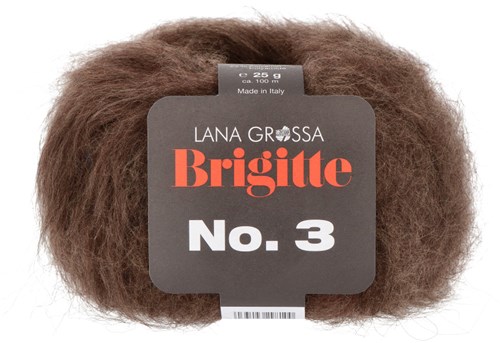 Lana Grossa Brigitte No.3 47 Gray brown