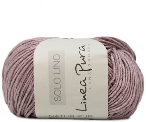 Lana Grossa Solo Lino 039 Antikviolett