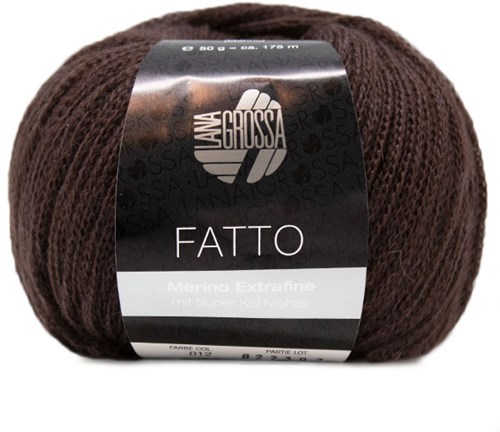 Lana Grossa Fatto 12 Dark Brown