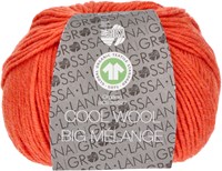 Lana Grossa Cool Wool Big Mélange (GOTS) 228 Coral mottled