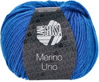 Lana Grossa Merino Uno 024 Enzianblau