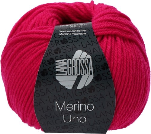 Lana Grossa Merino Uno 042 Kardinalrot
