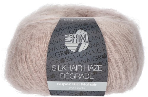 Lana Grossa Silkhair Haze Dégradé 1109 Gray Beige / Taupe