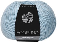 Lana Grossa Ecopuno 075 helles Jeansblau