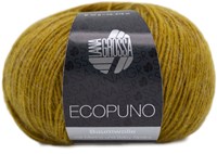 Ecopuno Sommer-Strickjacke Strickpaket 2 44/46 Curry yellow