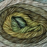 Lana Grossa Mare 003 Gray / light gray / turquoise / light olive / dark olive-2