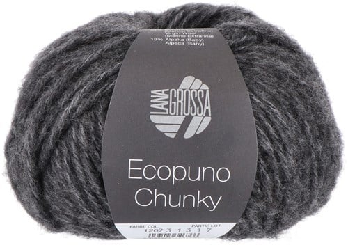 Lana Grossa Ecopuno Chunky 126 Anthrazit