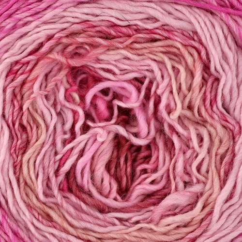 Lana Grossa Gomitolo Finito 567 Pink/rose/antique pink/fuchsia/bordeaux/beige-2
