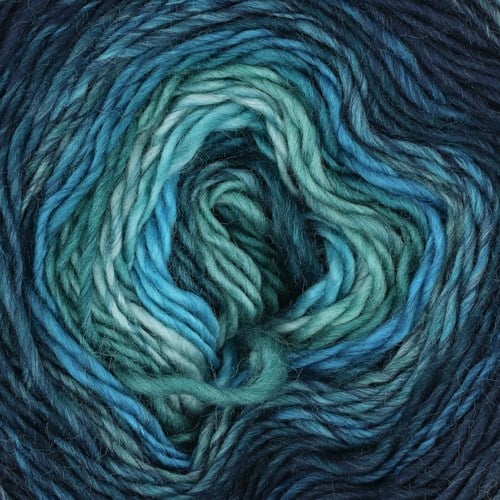 Lana Grossa Gomitolo Finito 570 Gray green/deep sea blue/petrol/turquoise/royal/mint-2