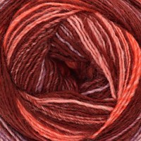 Lana Grossa Gomitolo Bene 759 Rose/orange/burgundy/purple/bordeaux-2
