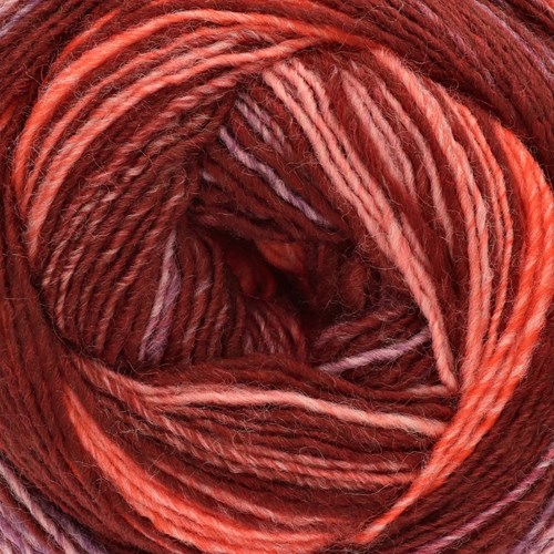 Lana Grossa Gomitolo Bene 759 Rose/orange/burgundy/purple/bordeaux-2