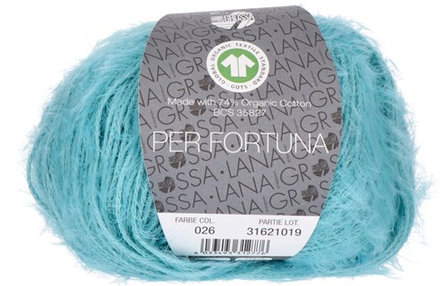 Lana Grossa Per Fortuna 26 Turquoise