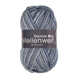 Lana Grossa Meilenweit 100 Denim Mix