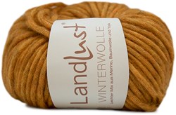 Lana Grossa Landlust Winterwolle 002 Honey yellow