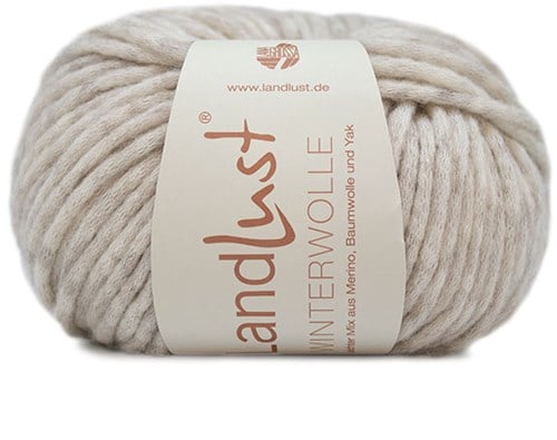 Lana Grossa Landlust Winterwolle 010 Natural