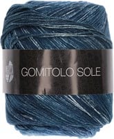 Lana Grossa Gomitolo Sole 924 Dark Green Blue - Dark Olive