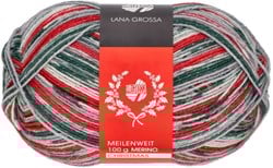 Lana Grossa Meilenweit 100 Merino Christmas Lurex