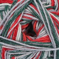 Lana Grossa Meilenweit 100 Merino Christmas Lurex 6765-2