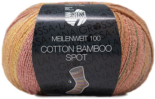 Lana Grossa Meilenweit 100 Cotton Bamboo Spot 2355