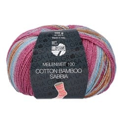 Lana Grossa Meilenweit 100 Cotton Bamboo Sabbia