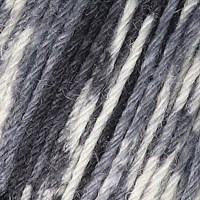 Lana Grossa Meilenweit 6-Fach 150 Denim Mix Black 9595-3