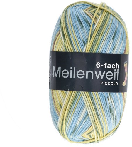 Lana Grossa Meilenweit 6-Fach 150 Piccolo 9592