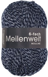 Lana Grossa Meilenweit 6-Fach 150 Mouliné