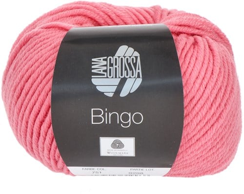 Lana Grossa Bingo 751 Bonbonrosa