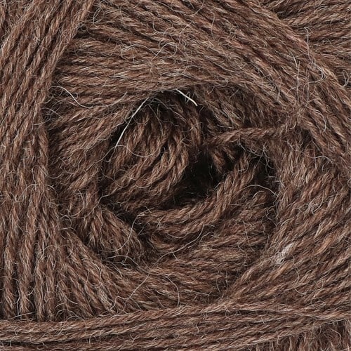 Lana Grossa Meilenweit 100 1334 Braun Melange-2