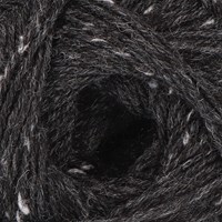 Lana Grossa Meilenweit 100 Tweed 107 Anthrazit-2
