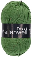 Lana Grossa Meilenweit 100 Tweed 165 Grün