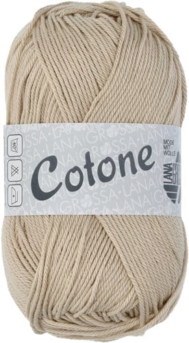 Lana Grossa Cotone 115 Hellbeige