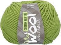 Lana Grossa Cotton Mix 130 174 Pea Green