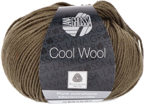 Lana Grossa Cool Wool 2091 Dark Brown