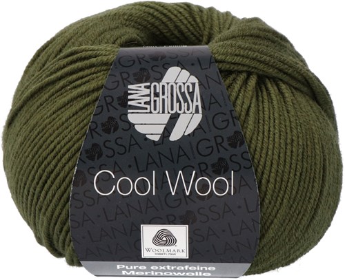 Lana Grossa Cool Wool 2042 Dunkeloliv