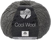 Lana Grossa Cool Wool 412 Dark Gray Mottled