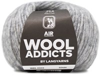 Lang Yarns Wooladdicts Air 003 Light Grey Mélange