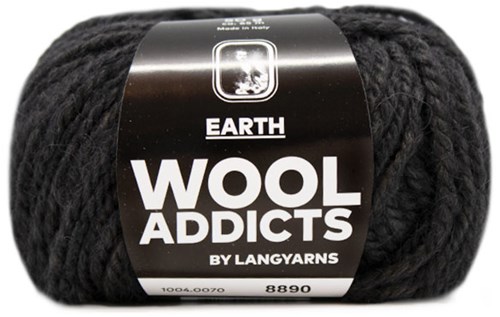 Lang Yarns Wooladdicts Earth 070 Anthracite