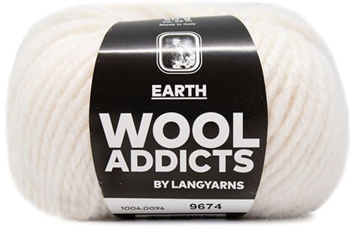 Lang Yarns Wooladdicts Earth 094 Offwhite
