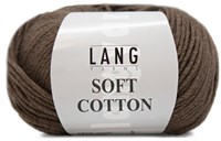 Lang Yarns Soft Cotton 068 Dunkelbraun