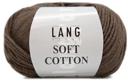 Lang Yarns Soft Cotton 068 Dunkelbraun