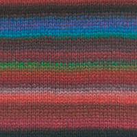 Lang Yarns Cloud 005 Bordeaux/Grün/Blau-2