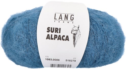 Lang Yarns SURI ALPACA 006  blue