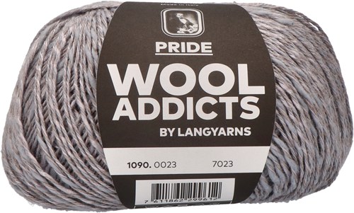 Lang Yarns Wooladdicts Pride 023 Silber