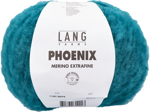 Lang Yarns Phoenix 079 Turquoise