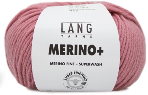 Lang Yarns Merino+ 0219 Rosé