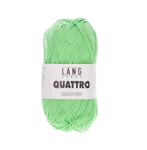 Lang Yarns Quattro 317 Bright Green